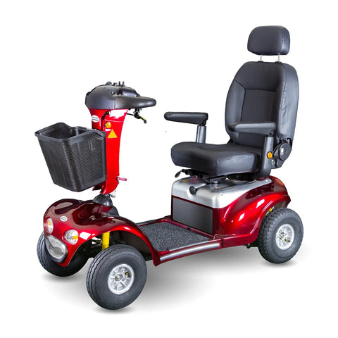 Angled view of the Enduro XL4 powered mobility scooter.